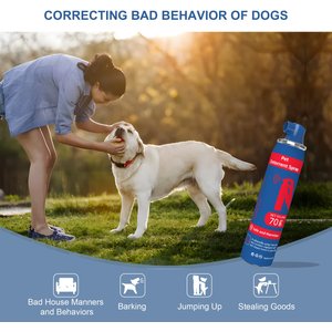 LvLrister Pet Spray Instructor Dog Behavior Detterent Spray, 70-ml bottle, 2 count