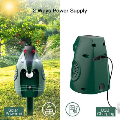 Show full view: LvLrister PIR Motion Detector Animal Repeller Devices with Solar Energy & 2 Working Modes Dog Bark Control, Green, Small, Medium & Large slide 6 of 10