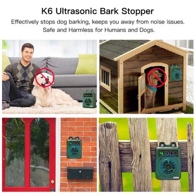 Show full view: LvLrister Rechargeable Weather-Proof Ultrasonic Dog Bark Control Training, Green, Small, Medium & Large slide 4 of 9