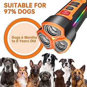 LvLrister Ultrasonic Anti-Barking Control Dog Bark Detterent Device, Small