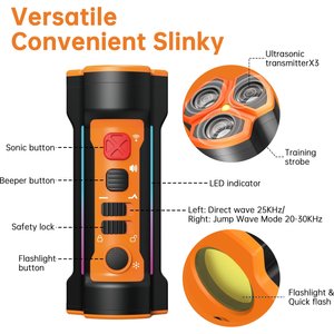 LvLrister Ultrasonic Anti-Barking Control Dog Bark Detterent Device, Small