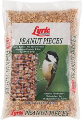 Lyric Peanut Pieces Wild Bird Food, 5-lb bag, bundle of 5