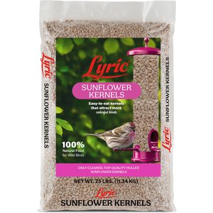 Lyric Sunflower Kernels Wild Bird Food, 25-lb bag