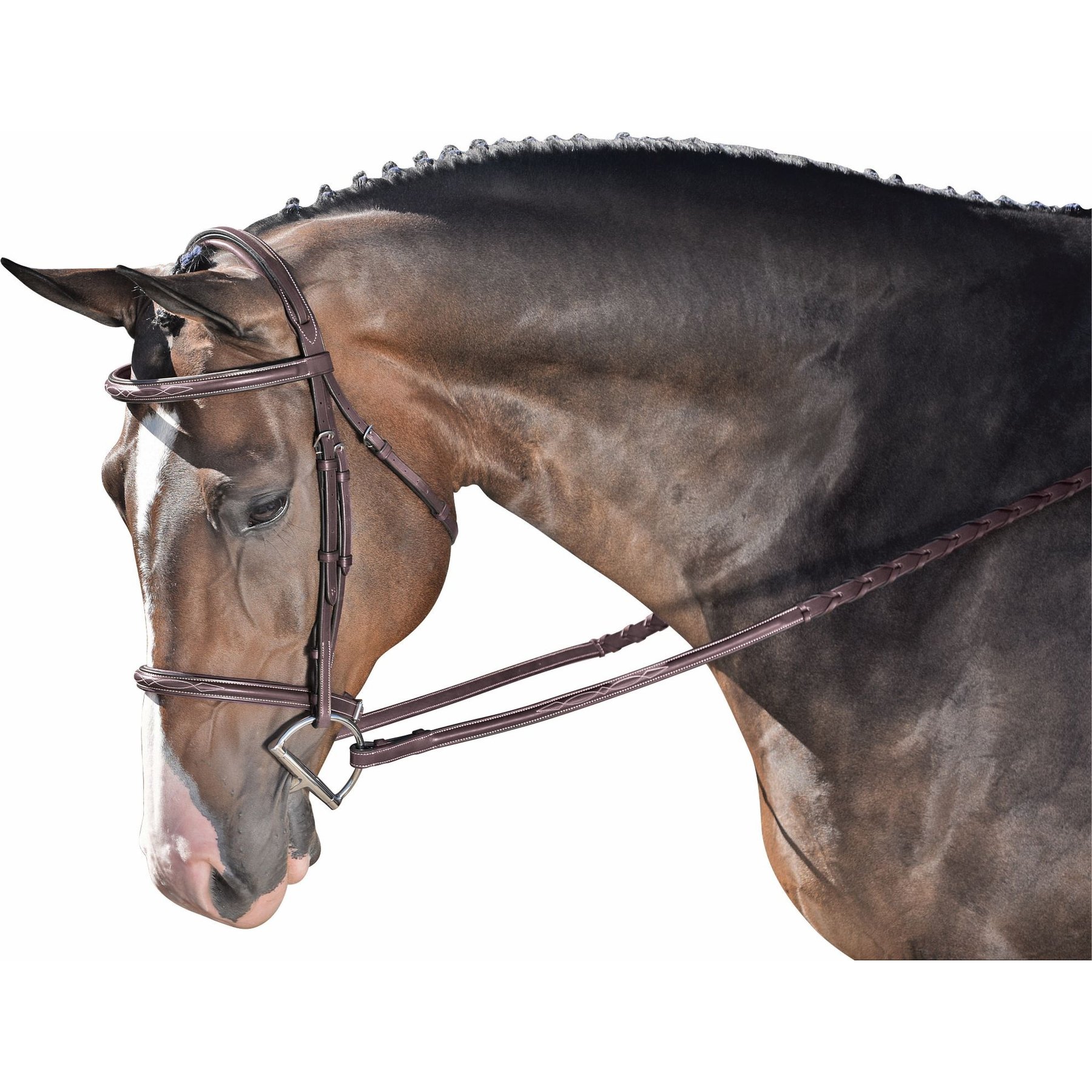 M. Toulouse Annice Hunter Bridle, Chocolate, Full