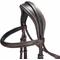 Show in main carousel: M. Toulouse Comfort Crown Snaffle Bridle, Chocolate, X-Full slide 4 of 5