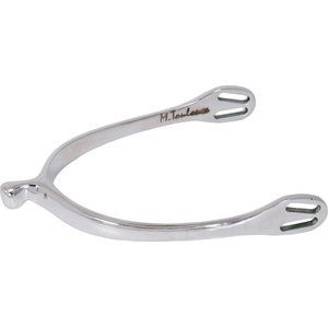 M. Toulouse Prince of Wales Women's Spurs, Silver, 1/2-in