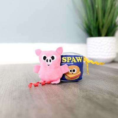 Show full view: Mad Cat Canned Ham Cat Toy with Catnip, Multicolor, 2 count slide 4 of 6