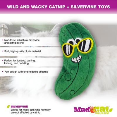 Show full view: Mad Cat Cool Cucumber Catnip & Silvervine Cat Toy slide 3 of 5