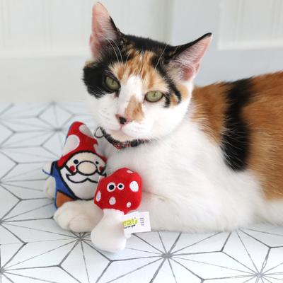 Show full view: Mad Cat Gnome Sweet Gnome Catnip & Silvervine Cat Toy, 2 count slide 4 of 8