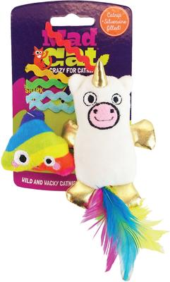 Show full view: Mad Cat Mewnicorn & Rainbow Poop Catnip & Silvervine Cat Toy slide 5 of 6