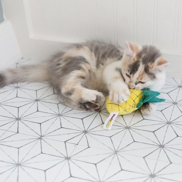 Show full view: Mad Cat Purrfect Pineapple Catnip & Silvervine Cat Toy slide 4 of 6