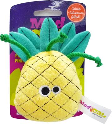 Show full view: Mad Cat Purrfect Pineapple Catnip & Silvervine Cat Toy slide 5 of 6
