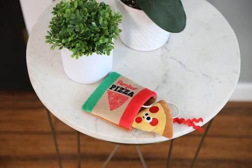 Show full view: Mad Cat Purrfect Pizza Cat Toy with Catnip, Multicolor slide 4 of 6