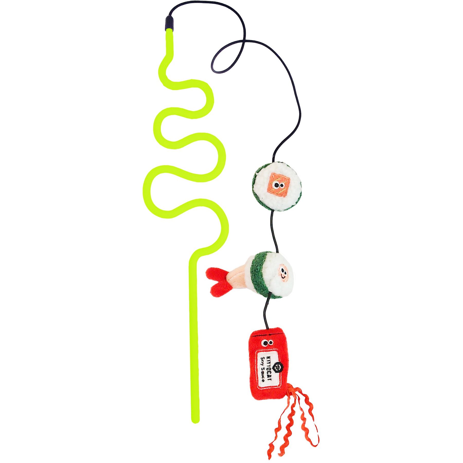 Mad Cat Sushi Swiper Wand Cat Toy