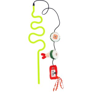 Mad Cat Sushi Swiper Wand Cat Toy
