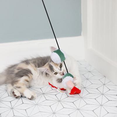Show full view: Mad Cat Sushi Swiper Wand Cat Toy slide 4 of 6