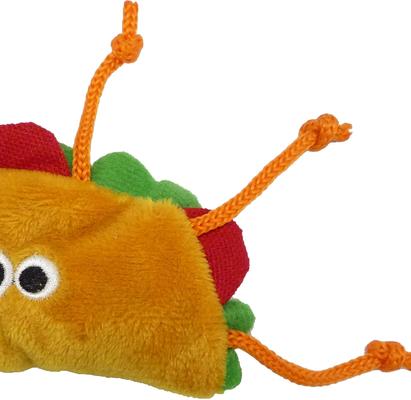 Show full view: Mad Cat Tabby Taco Catnip & Silvervine Cat Toy slide 2 of 6