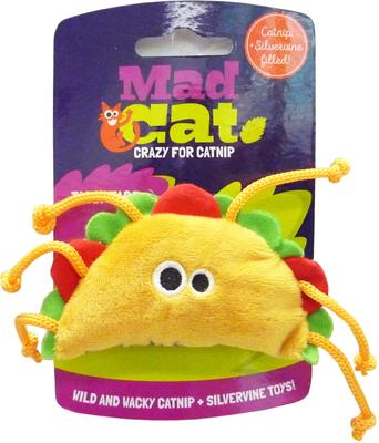 Show full view: Mad Cat Tabby Taco Catnip & Silvervine Cat Toy slide 5 of 6