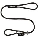 Mad Dog Products Easy Leader Slip Lead Dog Leash, Black, 6-ft, 3/8-in