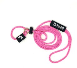 Mad Dog Products English Slip Lead Dog Leash, Pink, 6-ft long, 1/4-in wide slide 1 of 5