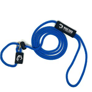 Mad Dog Products English Slip Lead Dog Leash, Royal, 6-ft long, 1/4-in wide