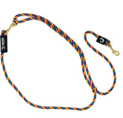 Show full view: Mad Dog Products Hands Free Dog Leash, Rainbow, 10-ft long, 3/8-in wide slide 1 of 7