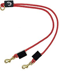 Mad Dog Products Premium Dog Leash Coupler, Red, 1.5-ft long, 1/4-in wide