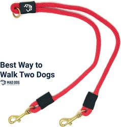 Mad Dog Products Premium Dog Leash Coupler, Red, 1.5-ft long, 1/4-in wide slide 2 of 4