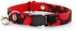 Made By Cleo Dracula Cat Collar, 8 to 13-in