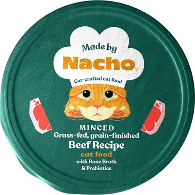 Show full view: Made by Nacho Beef Recipe with Bone Broth + Minced Chicken Recipe with Bone Broth Wet Cat Food slide 2 of 7