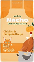 Made by Nacho Bone Broth Infused Cage-Free Chicken & Pumpkin Recipe Dry Cat Food, 11-lb bag