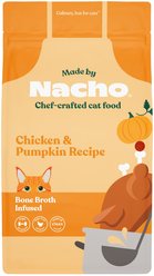 Made by Nacho Bone Broth Infused Cage-Free Chicken & Pumpkin Recipe Dry Cat Food, 4-lb bag