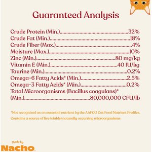 Made by Nacho Bone Broth Infused Cage-Free Chicken & Pumpkin Recipe Dry Cat Food, 4-lb bag
