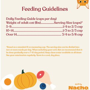 Made by Nacho Bone Broth Infused Cage-Free Chicken & Pumpkin Recipe Dry Cat Food, 4-lb bag