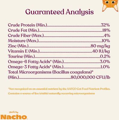 Show full view: Made by Nacho Bone Broth Infused Sustainably Caught Salmon & Pumpkin Recipe Dry Cat Food, 11-lb bag slide 9 of 12
