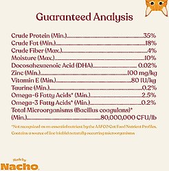 Made by Nacho Cage Free Chicken, Duck & Quail Recipe with Freeze-Dried Chicken Liver Dry Cat Food, 10-lb bag slide 2 of 9