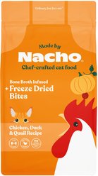 Made by Nacho Cage Free Chicken, Duck & Quail Recipe with Freeze-Dried Chicken Liver Dry Cat Food, 2-lb bag