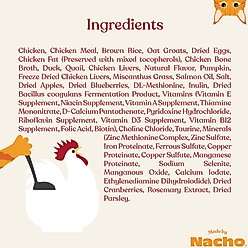 Made by Nacho Cage Free Chicken, Duck & Quail Recipe with Freeze-Dried Chicken Liver Dry Cat Food, 4-lb bag slide 2 of 9