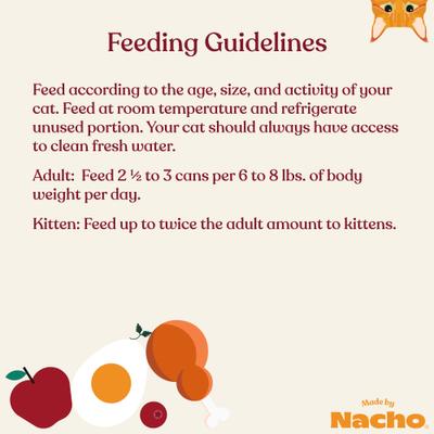 Show full view: Made by Nacho Cage-Free Turkey & Turkey Liver Recipe Minced Wet Cat Food, 5.5-oz can, case of 24 slide 10 of 12