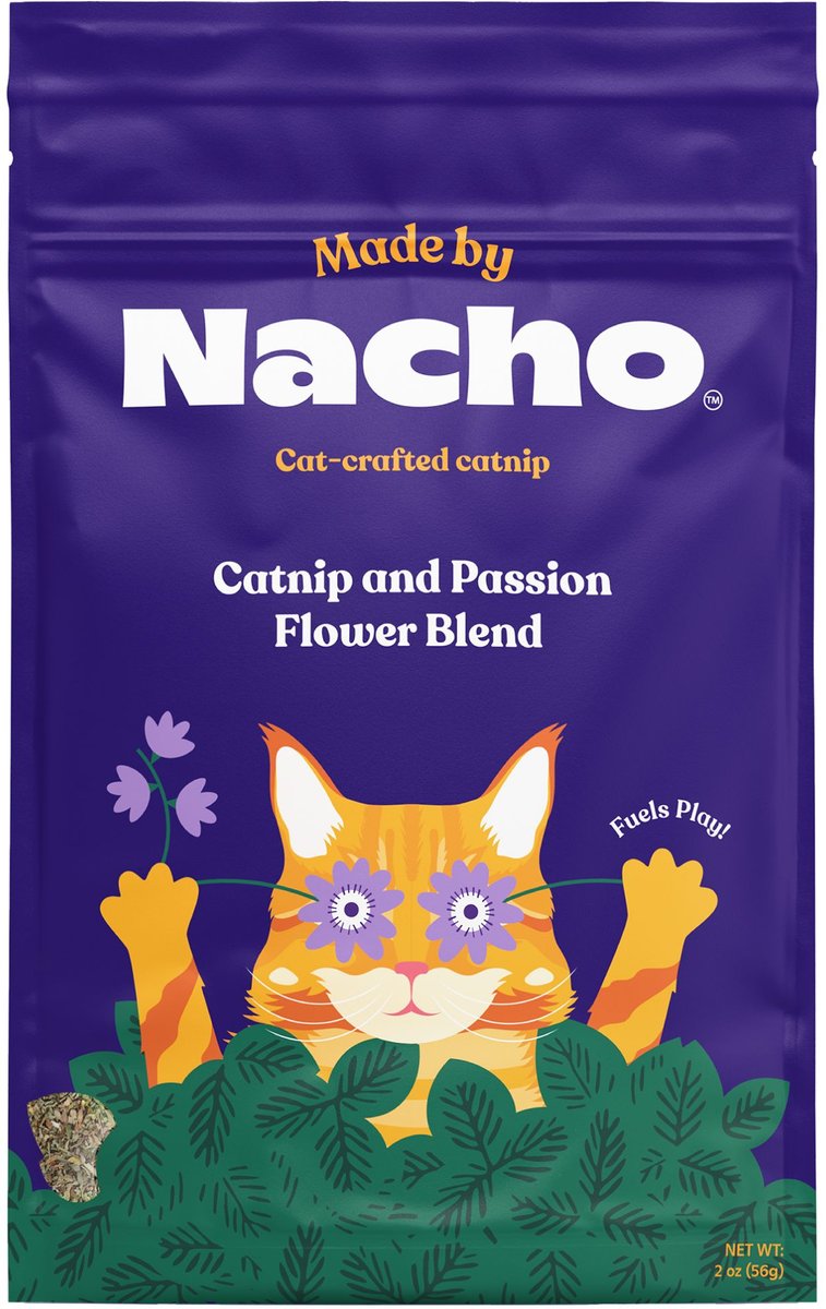 Made by Nacho Catnip & Passion Flower Blend