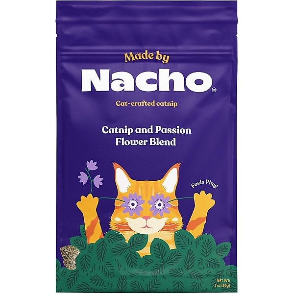 MADE BY NACHO Catnip & Passion Flower Blend, 2oz pouch