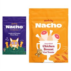 Made by Nacho Catnip & Passion Flower Blend + Freeze-Dried Chicken Breast Cat Treats