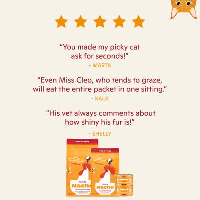 Show full view: Made by Nacho Chicken Recipe Minced Wet Kitten Food, 3-oz can, case of 24 slide 7 of 12