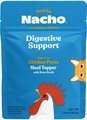Made by Nacho Digestive Support Cage-Free Chicken Puree with Bone Broth Wet Cat Food Topper, 1.4-oz pouch, ca...