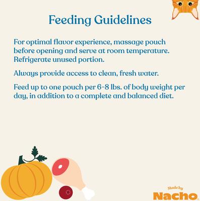 Show full view: Made by Nacho Digestive Support Cage-Free Chicken Puree with Bone Broth Wet Cat Food Topper, 1.4-oz pouch, case of 18 slide 10 of 12
