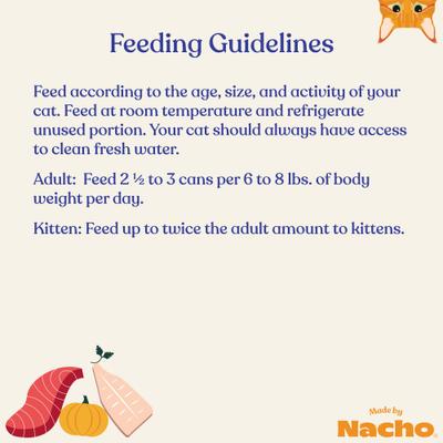 Show full view: Made by Nacho Flaked Tuna & Seabass Recipe in Bone Broth Variety Pack Grain-Free Wet Cat Food, 3-oz can, case of 12 slide 9 of 10