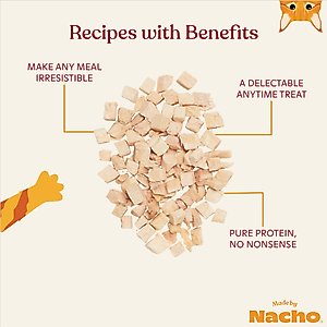 Made by Nacho Freeze-Dried Chicken Breast Cat Treats, 0.9-oz pouch