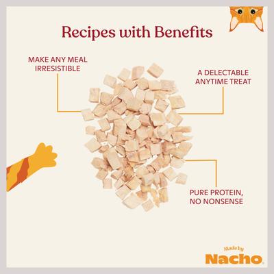 Show full view: Made by Nacho Freeze-Dried Chicken Breast Cat Treats, 0.9-oz pouch slide 4 of 10