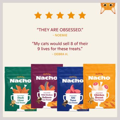Show full view: Made by Nacho Freeze-Dried Chicken Breast Cat Treats, 0.9-oz pouch slide 6 of 10