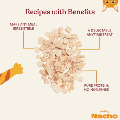 Show full view: Made by Nacho Freeze-Dried Chicken Breast Cat Treats, 3.5-oz bag slide 4 of 11